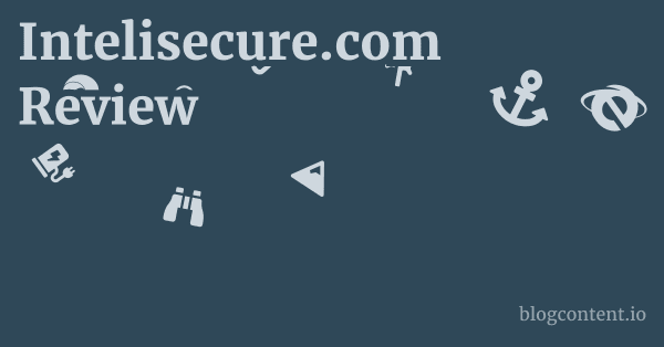 Intelisecure.com Review 1 by Partners