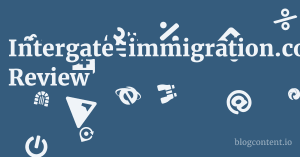Intergate-immigration.com Review