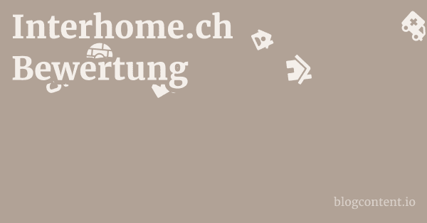 Interhome.ch Bewertung 1 by Partners
