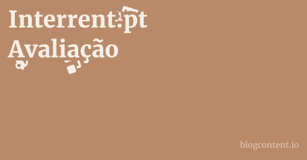 Interrent.pt Avaliação
