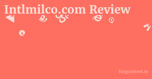 Intlmilco.com Review 1 by Partners