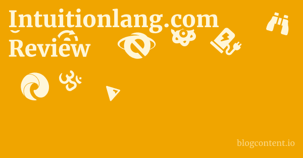 Intuitionlang.com Review 1 by Partners