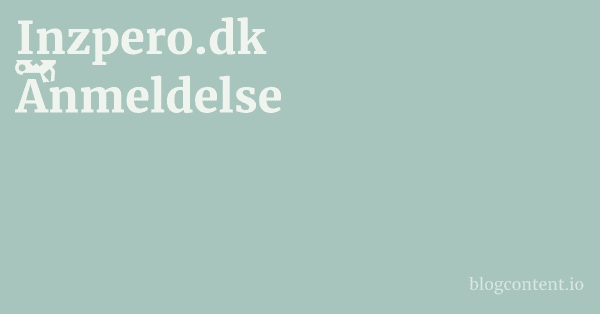 Inzpero.dk Anmeldelse 1 by Partners