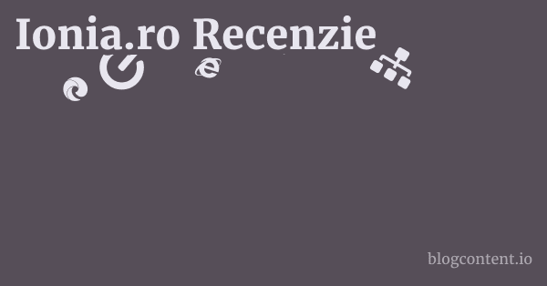 Ionia.ro Recenzie 1 by Partners