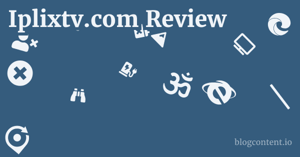Iplixtv.com Review 1 by Partners