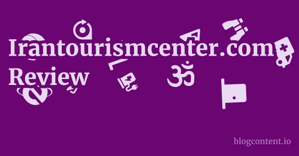 Irantourismcenter.com Review 1 by Partners
