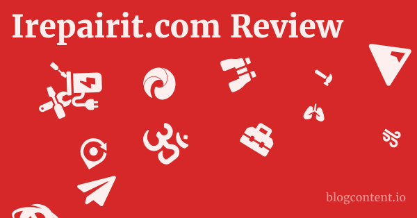 Irepairit.com Review 1 by Partners