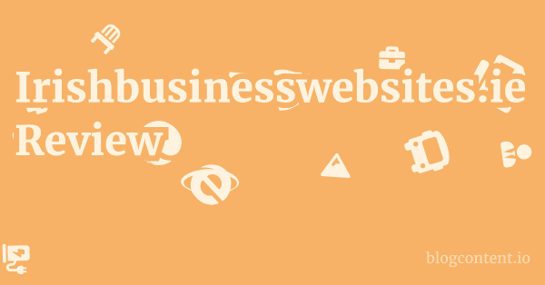 Irishbusinesswebsites.ie Review 1 by Partners