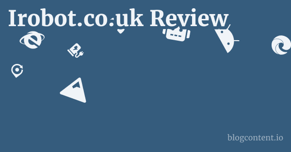 Irobot.co.uk Review 1 by Partners