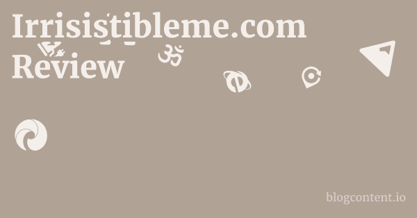 Irrisistibleme.com Review 1 by Partners