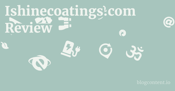 Ishinecoatings.com Review 1 by Partners