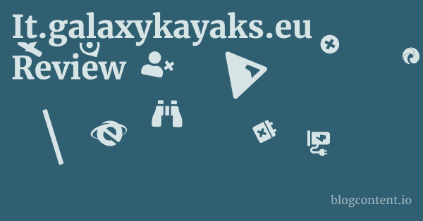 It.galaxykayaks.eu Review 1 by Partners