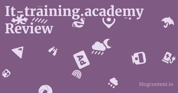 It-training.academy Review 1 by Partners