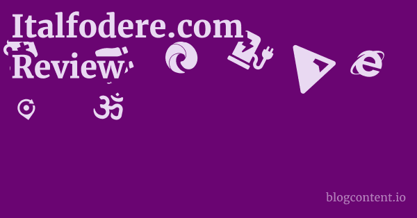 Italfodere.com Review 1 by Partners