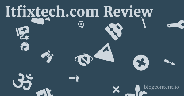 Itfixtech.com Review 1 by Partners