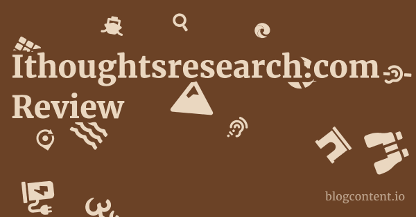 Ithoughtsresearch.com Review 1 by Partners