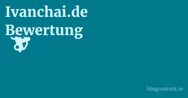 Ivanchai.de Bewertung 1 by Partners