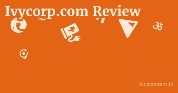 Ivycorp.com Review 1 by Partners