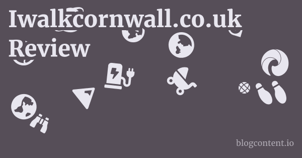 Iwalkcornwall.co.uk Review 1 by Partners