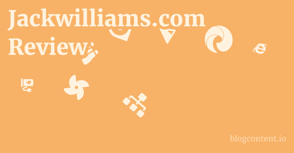 Jackwilliams.com Review 1 by Partners