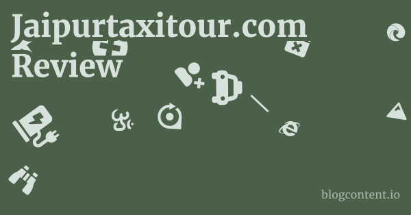 Jaipurtaxitour.com Review 1 by Partners