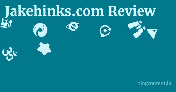 Jakehinks.com Review 1 by Partners