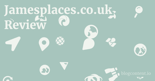 Jamesplaces.co.uk Review 1 by Partners