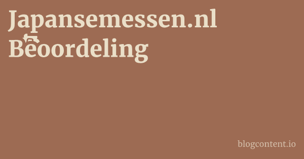 Japansemessen.nl Beoordeling 1 by Partners