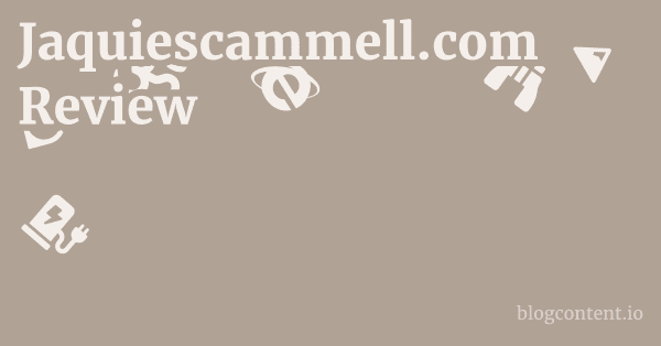 Jaquiescammell.com Review 1 by Partners