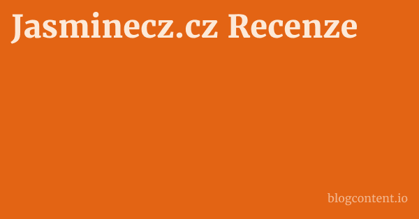 Jasminecz.cz Recenze 1 by Partners