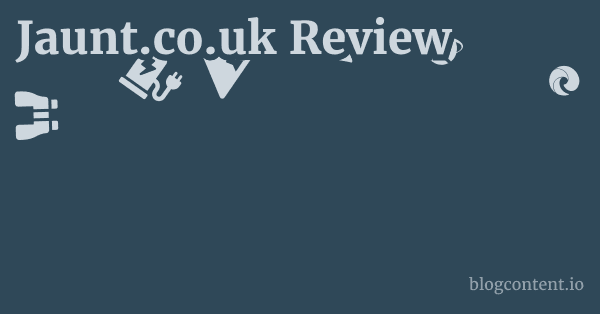 Jaunt.co.uk Review 1 by Partners