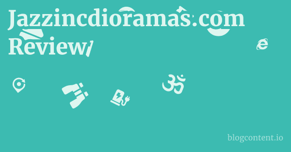 Jazzincdioramas.com Review 1 by Partners
