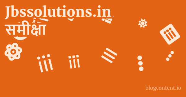 Jbssolutions.in समीक्षा 1 by Partners