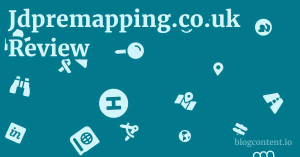 Jdpremapping.co.uk Review 1 by Partners