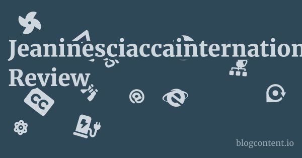 Jeaninesciaccainternational.com Review 1 by Partners