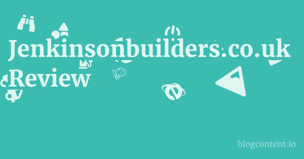 Jenkinsonbuilders.co.uk Review 1 by Partners