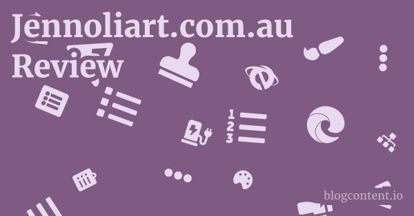 Jennoliart.com.au Review 1 by Partners