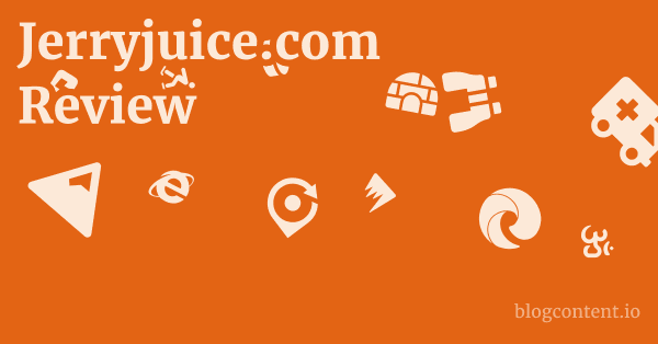 Jerryjuice.com Review 1 by Partners
