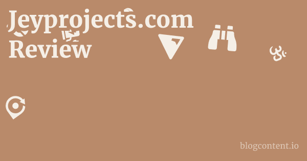 Jeyprojects.com Review 1 by Partners