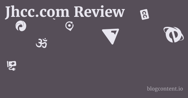 Jhcc.com Review 1 by Partners