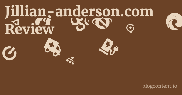 Jillian-anderson.com Review 1 by Partners
