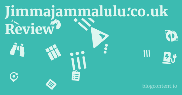 Jimmajammalulu.co.uk Review 1 by Partners