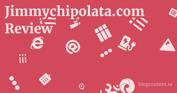 Jimmychipolata.com Review 1 by Partners