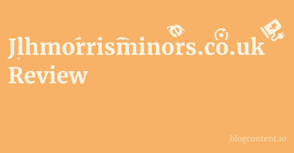 Jlhmorrisminors.co.uk Review 1 by Partners