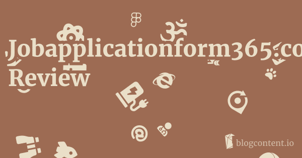 Jobapplicationform365.com Review 1 by Partners