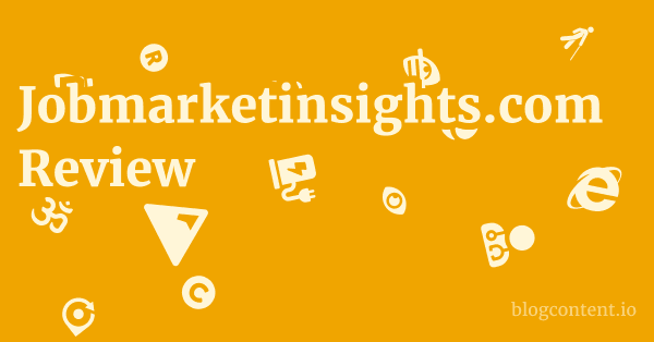 Jobmarketinsights.com Review 1 by Partners