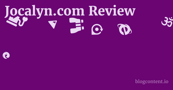 Jocalyn.com Review 1 by Partners