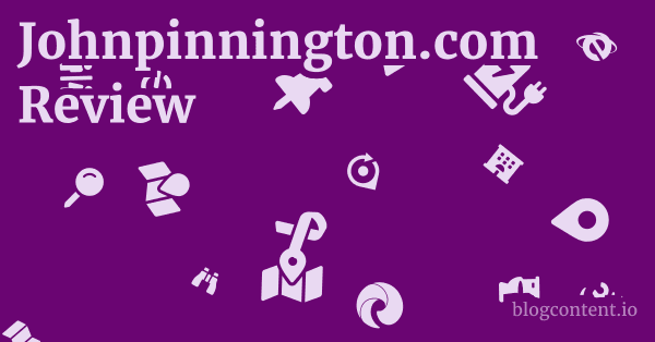 Johnpinnington.com Review 1 by Partners