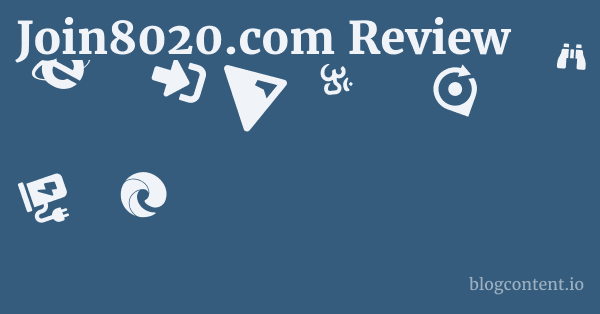 Join8020.com Review 1 by Partners