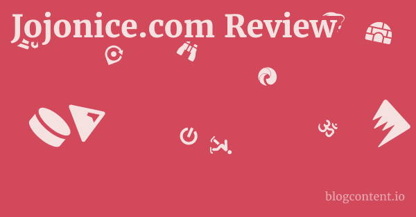 Jojonice.com Review 1 by Partners